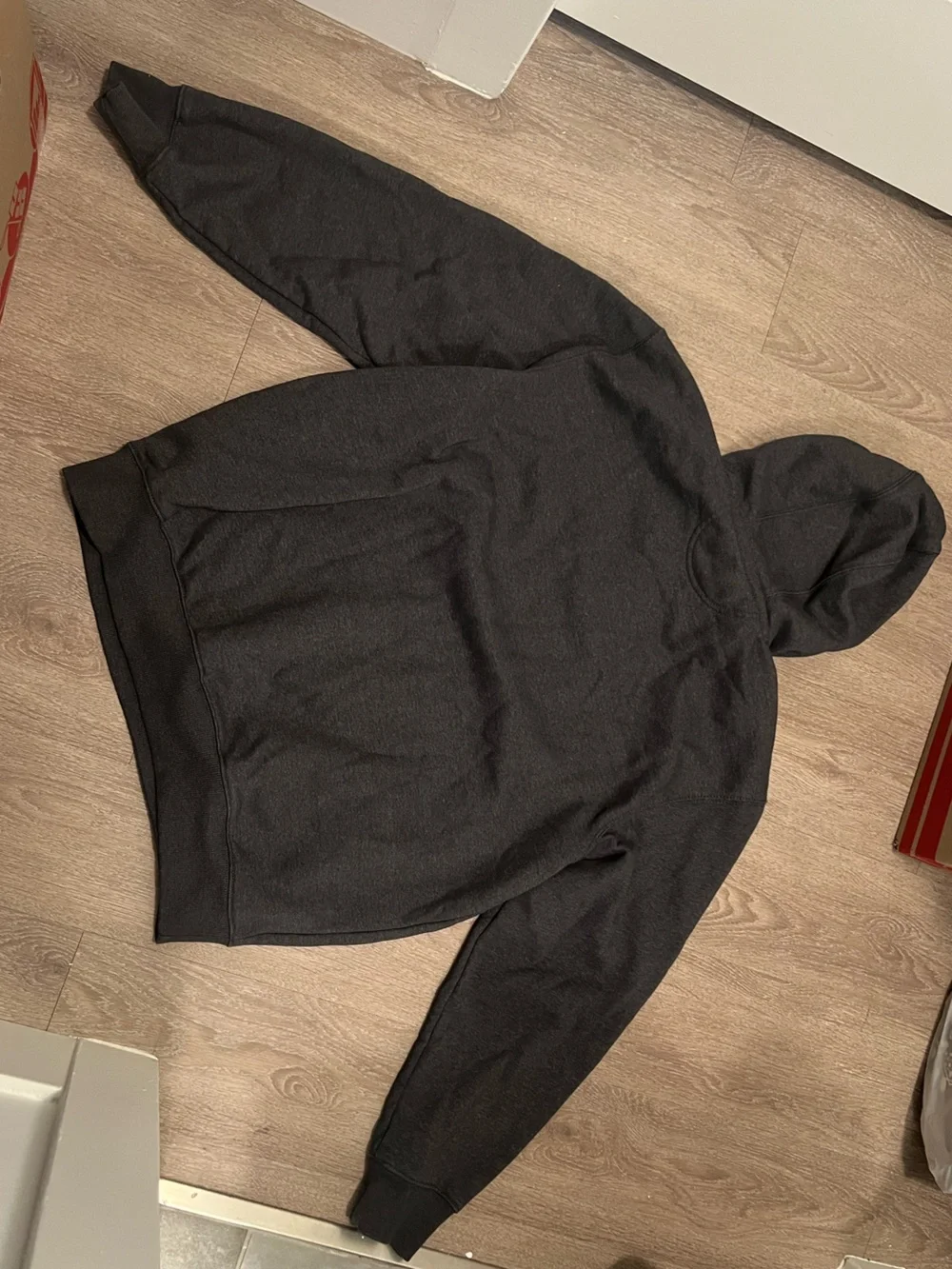 Carhartt Dark Charcoal Zip Hooded Work Sweater